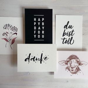 Postkartenset - Danke
